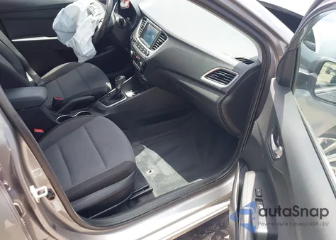 2022 Hyundai Accent Limited from USA, damaged, VIN 3KPC34A6XNE165809